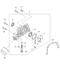Diagram for Kia Sportage Crankshaft Seal - 2142123000
