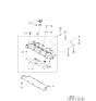 Diagram for 2003 Kia Spectra Oil Pan Baffle - 2240223500