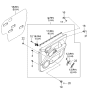 Diagram for 2008 Kia Sportage Car Speakers - 963101F500