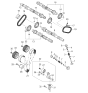 Diagram for Kia Sportage Cam Gear - 2432237301