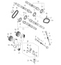 Diagram for 2006 Kia Sportage Cam Gear - 2432237301