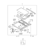 Diagram for 2010 Kia Sportage Sunroof - 816101F000