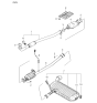 Diagram for 2006 Kia Sportage Muffler - 287001F150