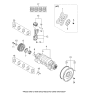 Diagram for Kia Spectra Crankshaft Pulley - 2312423762