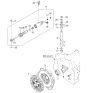 Diagram for Kia Pressure Plate - 4130039260