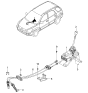 Diagram for 2006 Kia Spectra Shift Knob - 437112F300