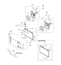 Diagram for 2006 Kia Spectra Coolant Reservoir Cap - 0K2FA15205