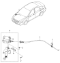 Diagram for Kia Spectra Cruise Control Module - 964102F000