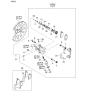 Diagram for Kia Spectra5 SX Brake Caliper Repair Kit - 5823328300