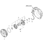 Diagram for 2003 Kia Spectra Oil Pump Gasket - 4615623000