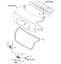 Diagram for 2003 Kia Spectra Door Lock Actuator - 812302F010