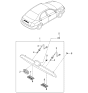 Diagram for 2004 Kia Spectra Emblem - 863202F300