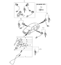 Diagram for 2003 Kia Spectra Door Lock Actuator - 819802FA00