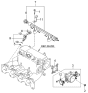 Diagram for 2005 Kia Spectra Fuel Rail - 3530423700