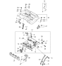 Diagram for Kia Sportage PCV Valve Hose - 2672023650