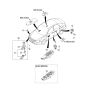 Diagram for Kia Spectra Power Window Switch - 935702F200GW