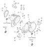 Diagram for 2006 Kia Spectra Transfer Case Seal - 4311928001