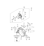 Diagram for Kia Spectra Transfer Case Mount - 4521739650