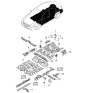 Diagram for 2004 Kia Spectra Floor Pan - 655112F010