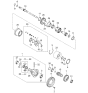 Diagram for 2003 Kia Spectra Differential - 4583023400