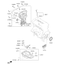 Diagram for 2017 Kia Forte Timing Cover - 213502E330