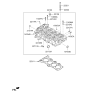 Diagram for Kia Cylinder Head - 221002B702