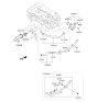 Diagram for 2015 Kia Rio Thermostat Housing - 256312B051