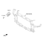 Diagram for 2014 Kia Forte Horn - 96611A7100