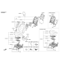 Diagram for 2017 Kia Forte Air Bag Control Module - 88910A7600