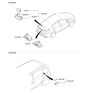 Diagram for Kia Forte Dome Light - 92620A6000