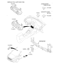 Diagram for Kia Forte Blower Control Switches - 97250A7EC0M15