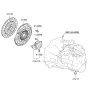 Diagram for 2024 Kia Forte Clutch Fork - 414132D000