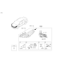 Diagram for 2014 Kia Forte Headlight Cover - 921403X000