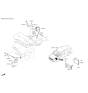 Diagram for 2018 Kia Forte Oxygen Sensor - 392102B340