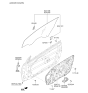 Diagram for 2014 Kia Forte Window Motor - 82450A7010