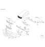 Diagram for Kia Forte License Plate - 86519A7820