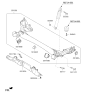 Diagram for 2018 Kia Forte Axle Beam - 55100A7102