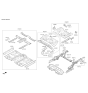 Diagram for Kia Forte Floor Pan - 65100A7600