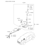 Diagram for 2017 Kia Forte Shift Knob - 43711A2100D6A