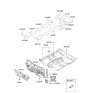 Diagram for 2009 Kia Optima Dash Panels - 841202G001