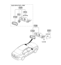 Diagram for 2010 Kia Optima Car Mirror - 876212G410