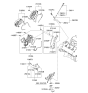 Diagram for Kia Optima Dipstick Tube - 266123E002