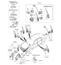 Diagram for Kia Optima Door Lock Cylinder - 819702GA00