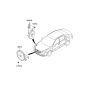 Diagram for 2010 Kia Optima Horn - 966102G200