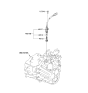 Diagram for Kia Vehicle Speed Sensor - 4363224000