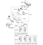 Diagram for 2007 Kia Optima Steering Wheel - 561102G500VA