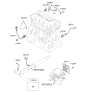 Diagram for Kia Optima Oxygen Sensor - 392102G350