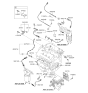 Diagram for 2008 Kia Optima Engine Control Module - 391293E200