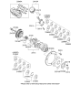 Diagram for 2009 Kia Optima Crankshaft Pulley - 231243E020