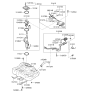 Diagram for Kia Optima Fuel Tank Lock Ring - 311523K600